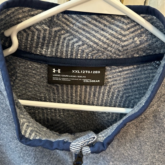 Under Armour - Gray XXL 1/4 Zip - Picture 2 of 3